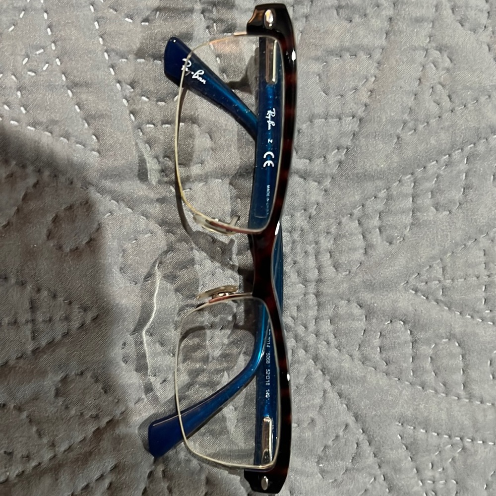 Rayban frames.